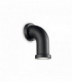 PIPELINE black wall light 1 bulb