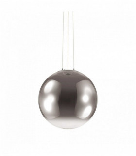 Chrome Suspension MAPA FADE 1 bulb Diameter 20 Cm