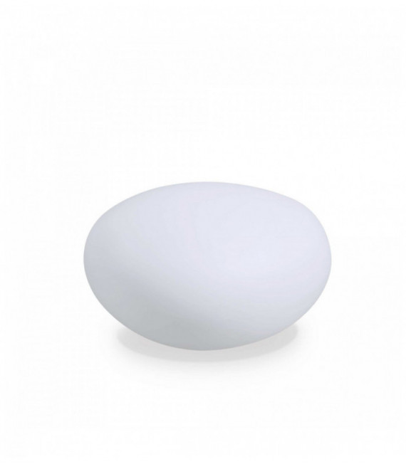 White floor lamp SASSO 1 bulb Diameter 55 Cm