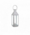 White MERMAID 1-light metal table lamp