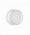 White URANO ceiling light 1 bulb in Aluminum