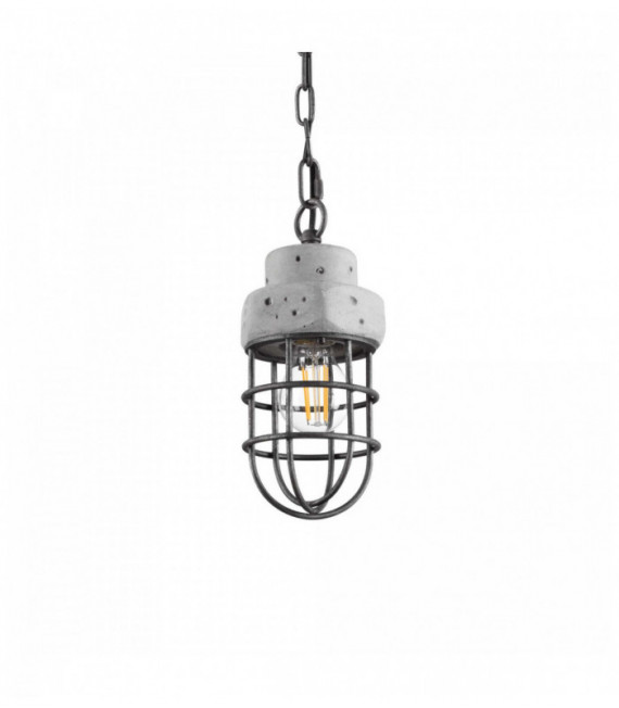 Suspension Ciment TNT 1 bulb