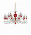 Transparent BARONET suspension 15 bulbs