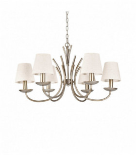 Suspension Toile SPIGA 6 ampoules