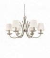 Suspension Toile SPIGA 6 ampoules