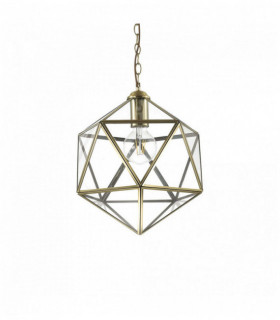 Metall Pendelleuchte DECA 1 Glühlampe