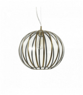Suspension Brune RONDO 1 ampoule