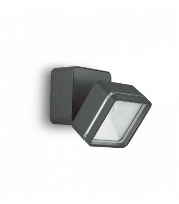 Applique murale Anthracite OMEGA SQUARE 6 ampoules