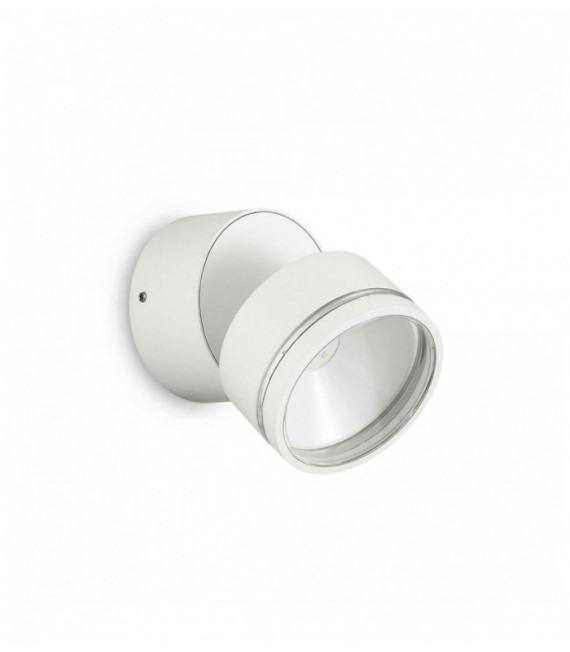 White OMEGA ROUND 6-bulb wall light