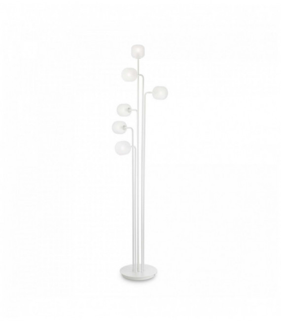Lampadaire Blanc MALLOW 6 ampoules
