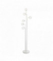 White MALLOW floor lamp 6 bulbs
