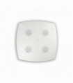 White ceiling light MITO 4 bulbs