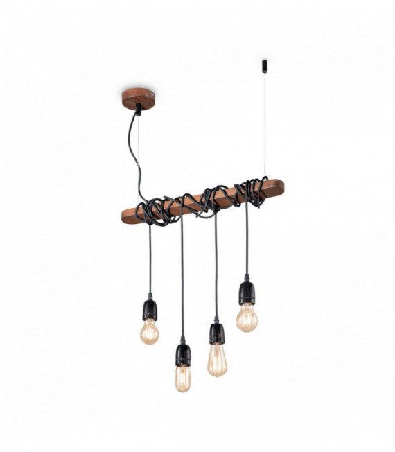 Corten ELECTRIC pendant light 4 bulbs