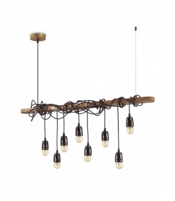 Corten ELECTRIC Pendelleuchte 8 Lampen