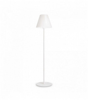 ITACA weiße Stehlampe 1 Glühbirne