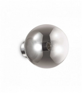 MAPA FADE Chrom Wandleuchte 1 Glühlampe Durchmesser 40 cm