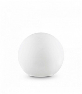 SOLE weiße Stehlampe 1 Glühlampe Durchmesser 40 cm
