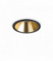 Recessed spotlight Black / Gold GAME 1 bulb