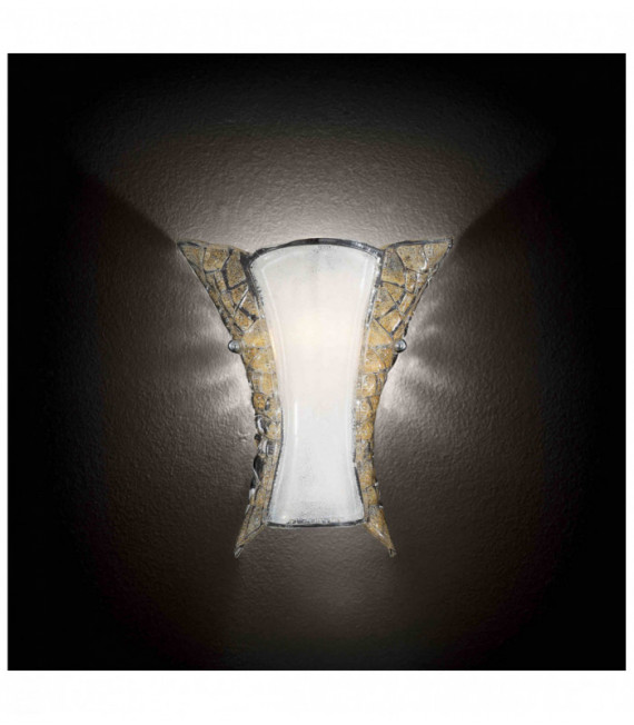 Applique murale Ambrée APE 1 ampoule Ambre