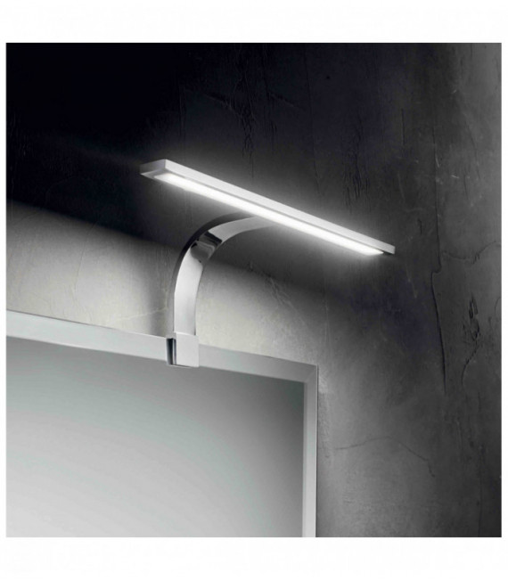 TOY chrome wall light 1 bulb Width 30 Cm