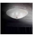 Transparent SHELL ceiling light 4 bulbs