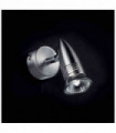 ALFA nickel wall light 1 bulb