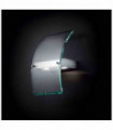 Chrome wall lamp AUDIL-B 1 bulb