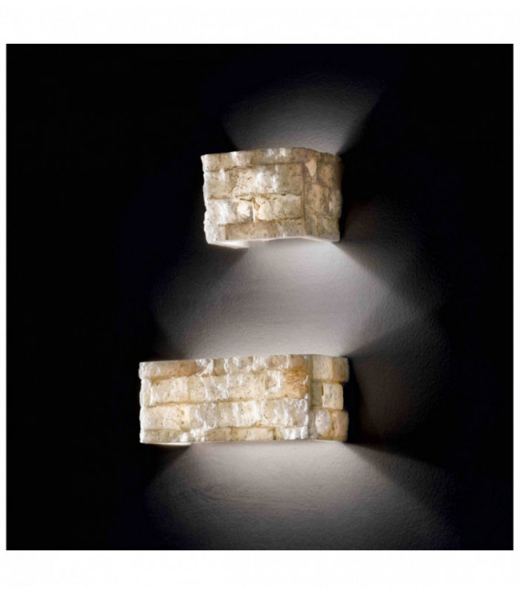 CARRARA Alabastre wall light 2 bulbs
