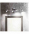 Ceiling light Nickel SLEM 4 bulbs
