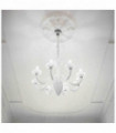 WHITE LADY white pendant light 8 bulbs