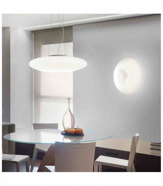 GLORY white ceiling lamp 5 bulbs