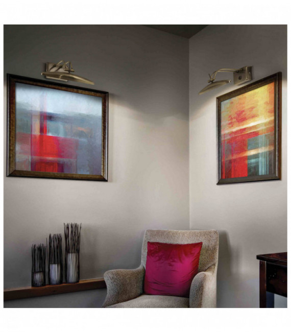 Applique murale Laiton MIRROR-20 2 ampoules