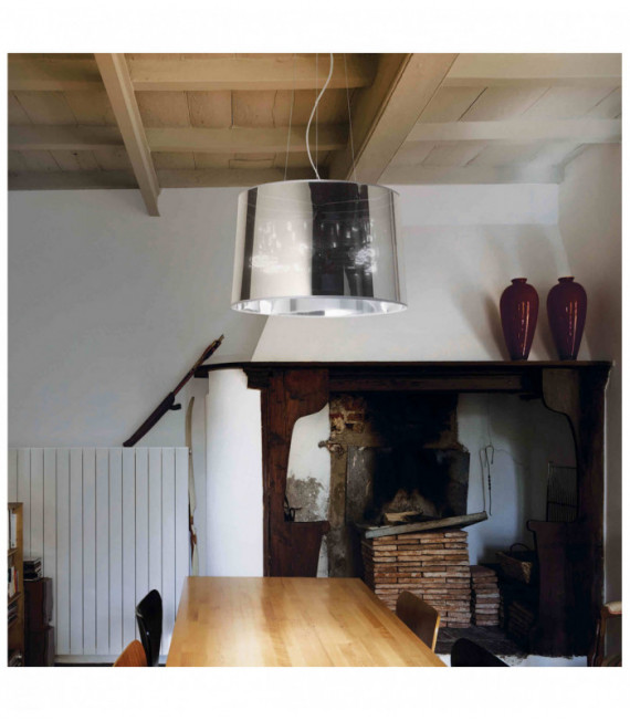 Chrom Pendelleuchte LONDON CROMO 5 Lampen