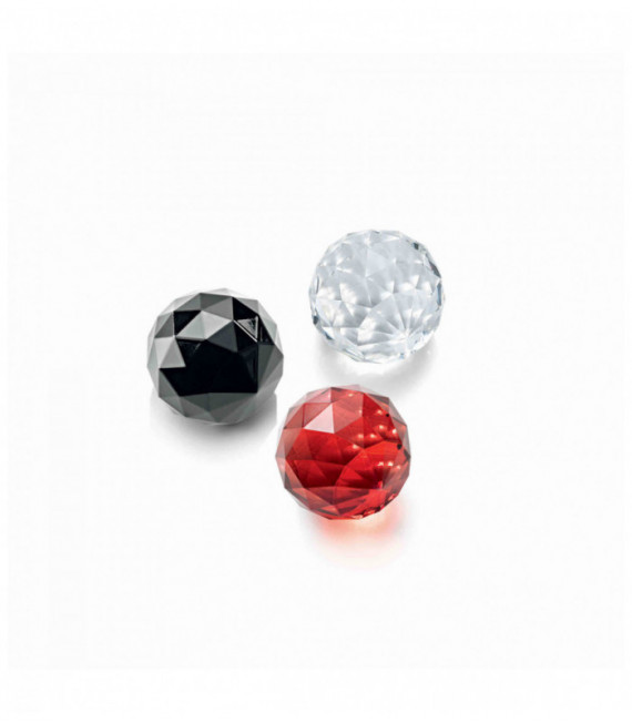 Suspension Noire en cristal GIUDECCA 6 ampoules