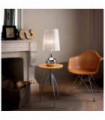 Silver ETERNITY table lamp 1 metal bulb