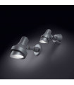 Applique murale Anthracite TERRA 1 ampoule Aluminium