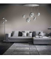 Suspension Chromée DISCOVERY CROMO 5 ampoules