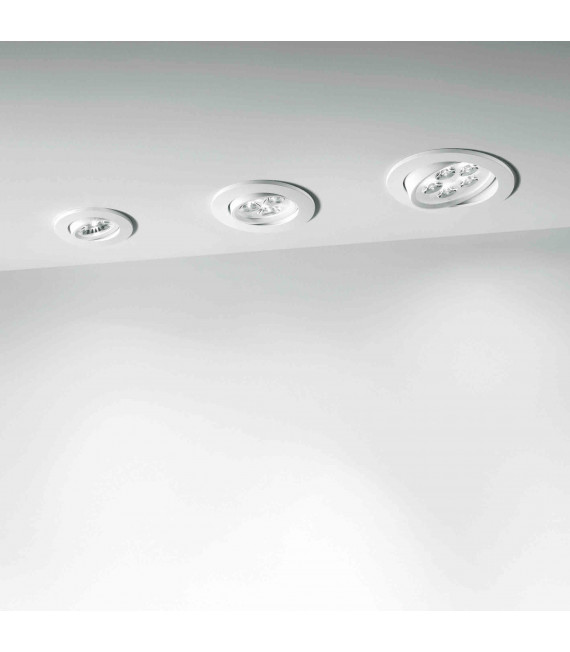 Foco empotrable blanco DELTA 3 bombillas