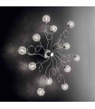 Plafonnier Chrome PON PON 12 ampoules