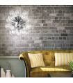 DEA Chrome Pendant 20 bulbs