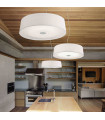 Suspension Blanche HILTON 6 ampoules