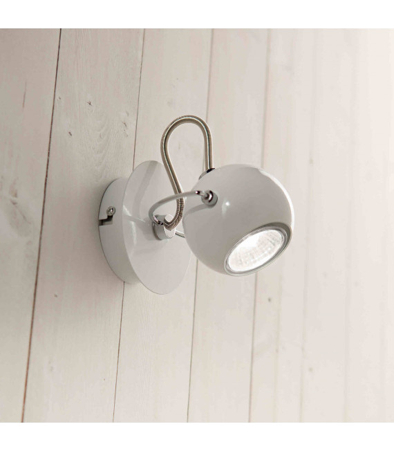 LUNARE white wall light 1 bulb