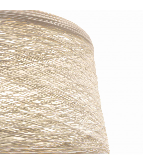 Lampada a sospensione BASKET bianca 3 lampadine