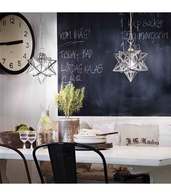 STELLA Chrome Pendant 1 light