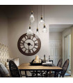 Suspension Noire GRETEL 5 ampoules