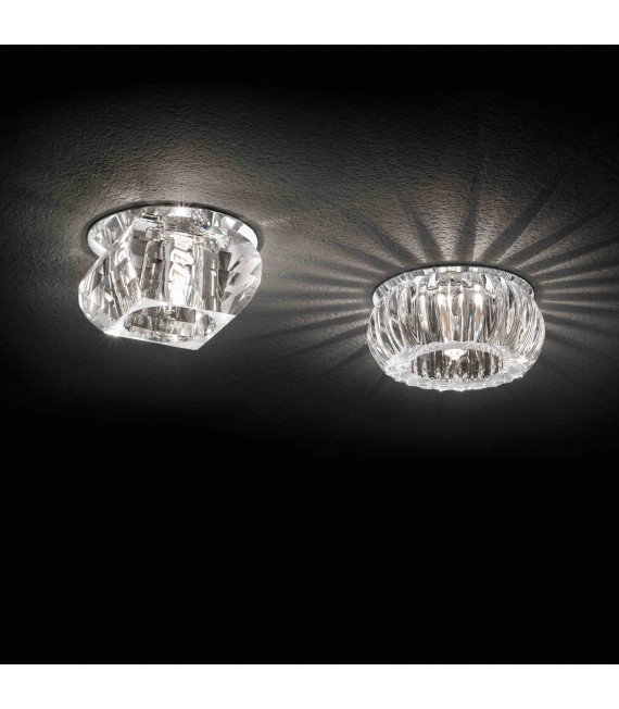 SOUL crystal clear recessed spotlight 1 bulb