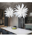 Suspension Blanche LEAVES 12 ampoules