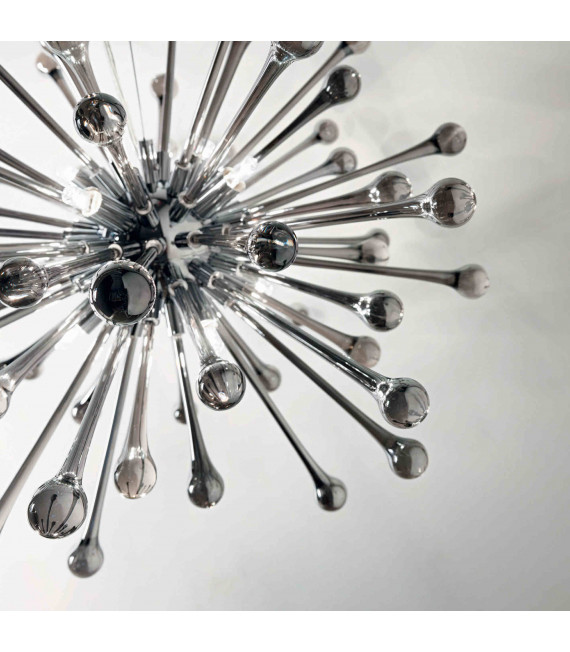 PAULINE Pendente Fumo 8 lampadine