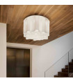 Plafonnier Blanc COMPO 10 ampoules