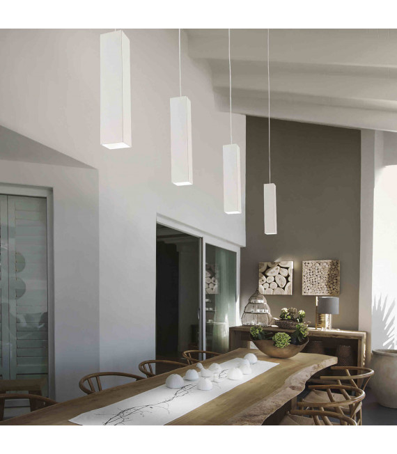 Lampadario SKY bianco 1 lampadina